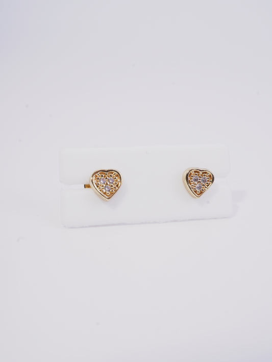 TOPO MINI CORAZON CIRCONES