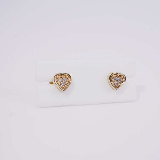 TOPO MINI CORAZON CIRCONES
