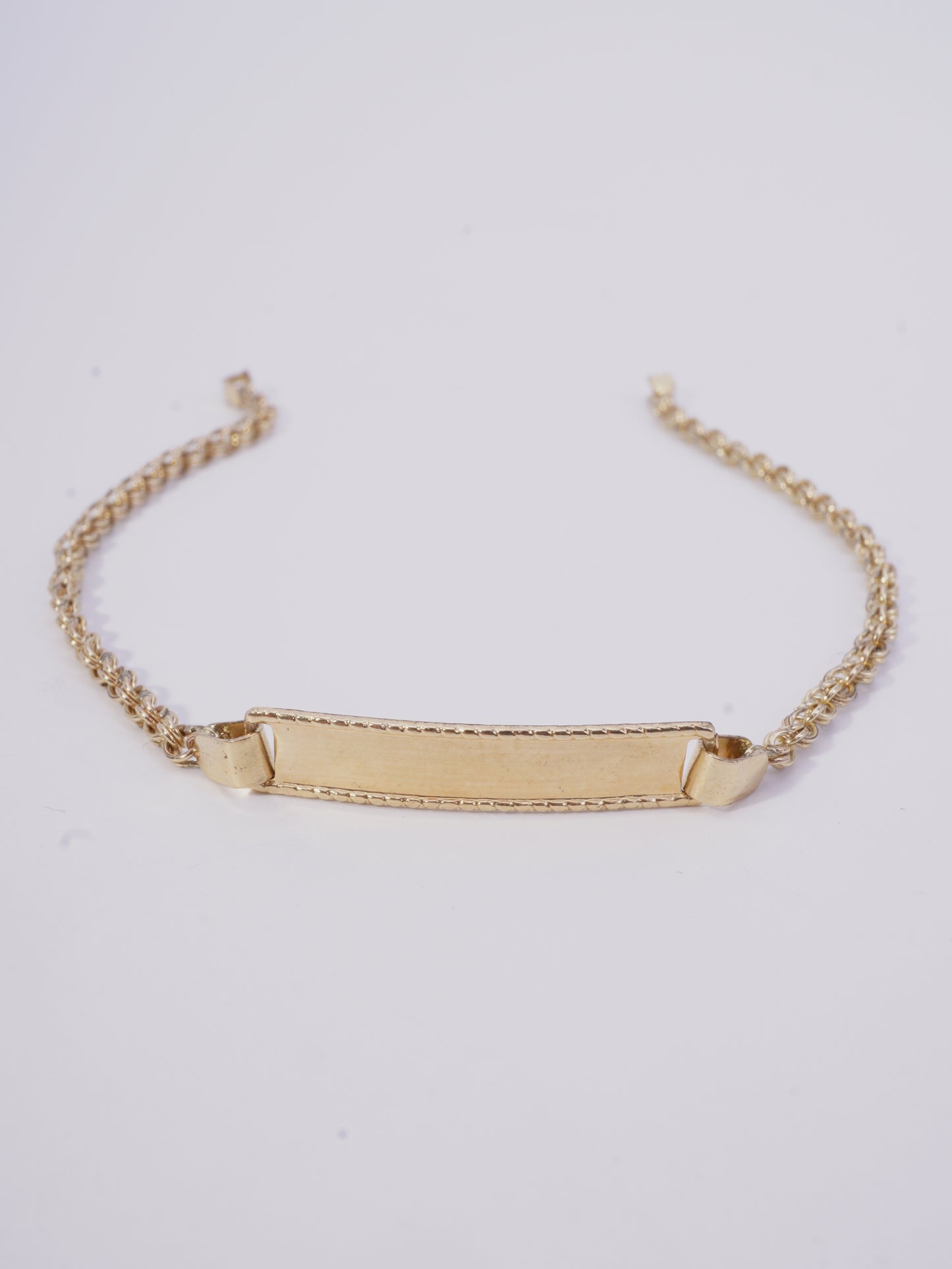 PULSERA PLACA BEBE BGT