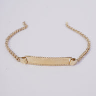PULSERA PLACA BEBE BGT