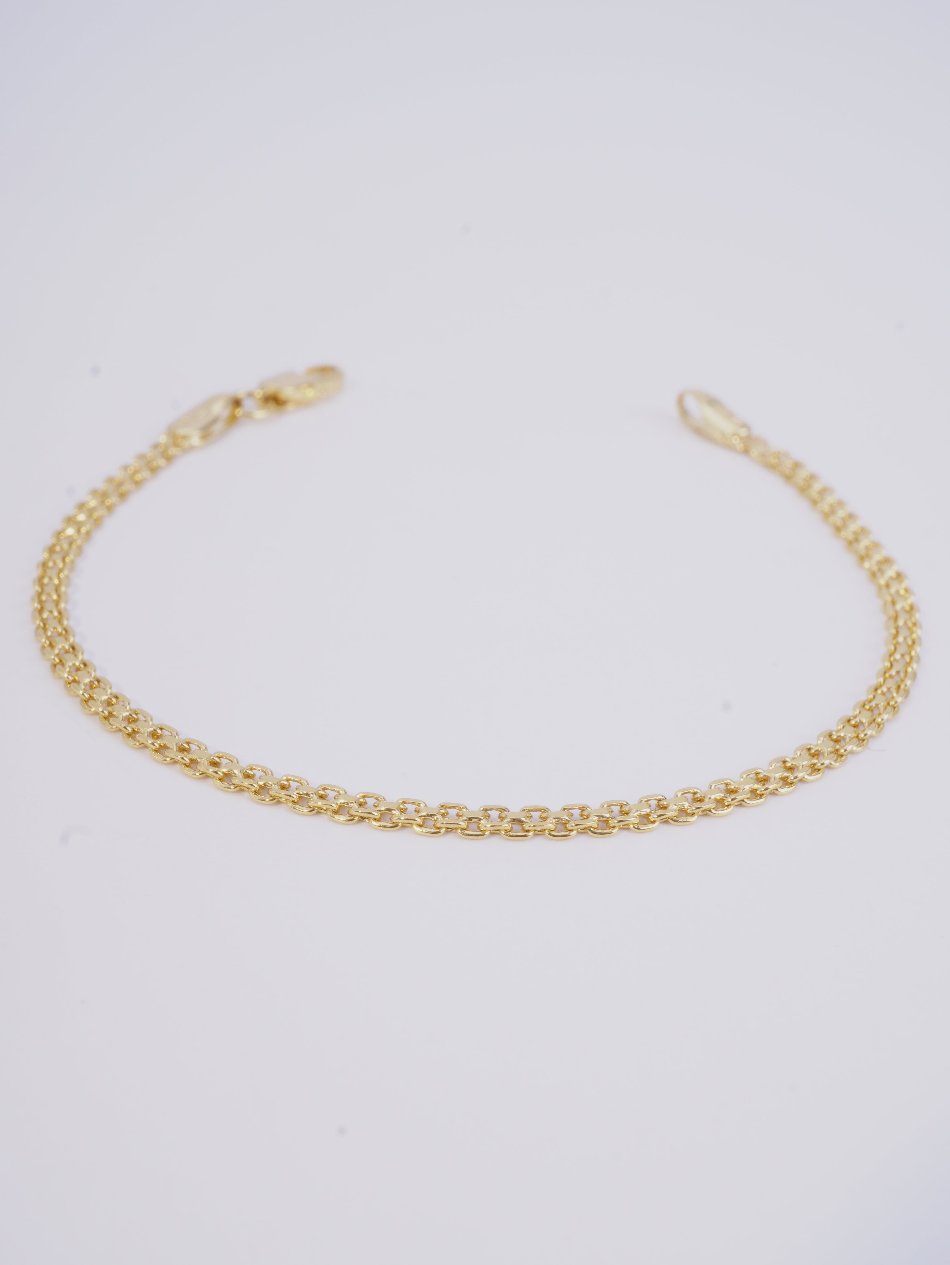 PULSERA CHINA 2MM DAMA O NIÑOS 16CM