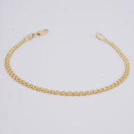 PULSERA CHINA 2MM DAMA O NIÑOS 16CM