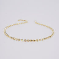 PULSERA MILITAR LISA 2.5MM 21CM