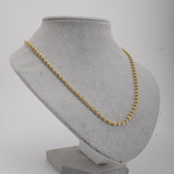 CADENA MILITAR DIAMANTADA 4MM 60CM