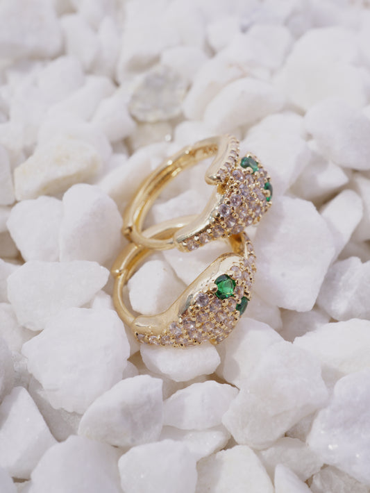 CANDONGA SERPIENTE CIRCONES OJOS VERDES