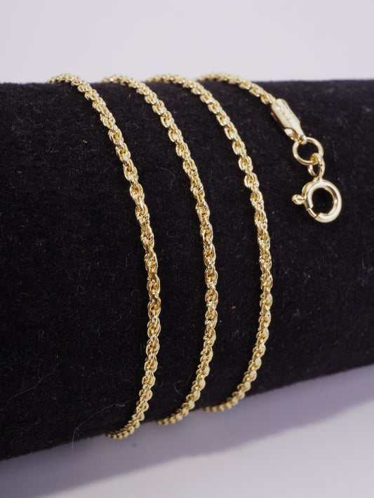 CADENA LAZO DELGADA 60CM 1,5MM