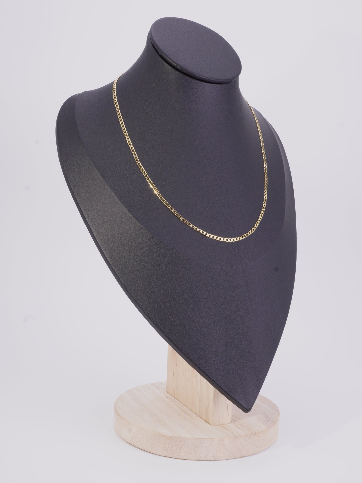CADENA CUBANA DELGADA 45CM 2MM
