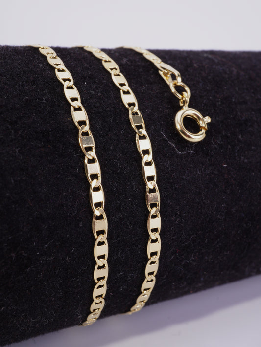 CADENA PLANA ESPEJO 50CM