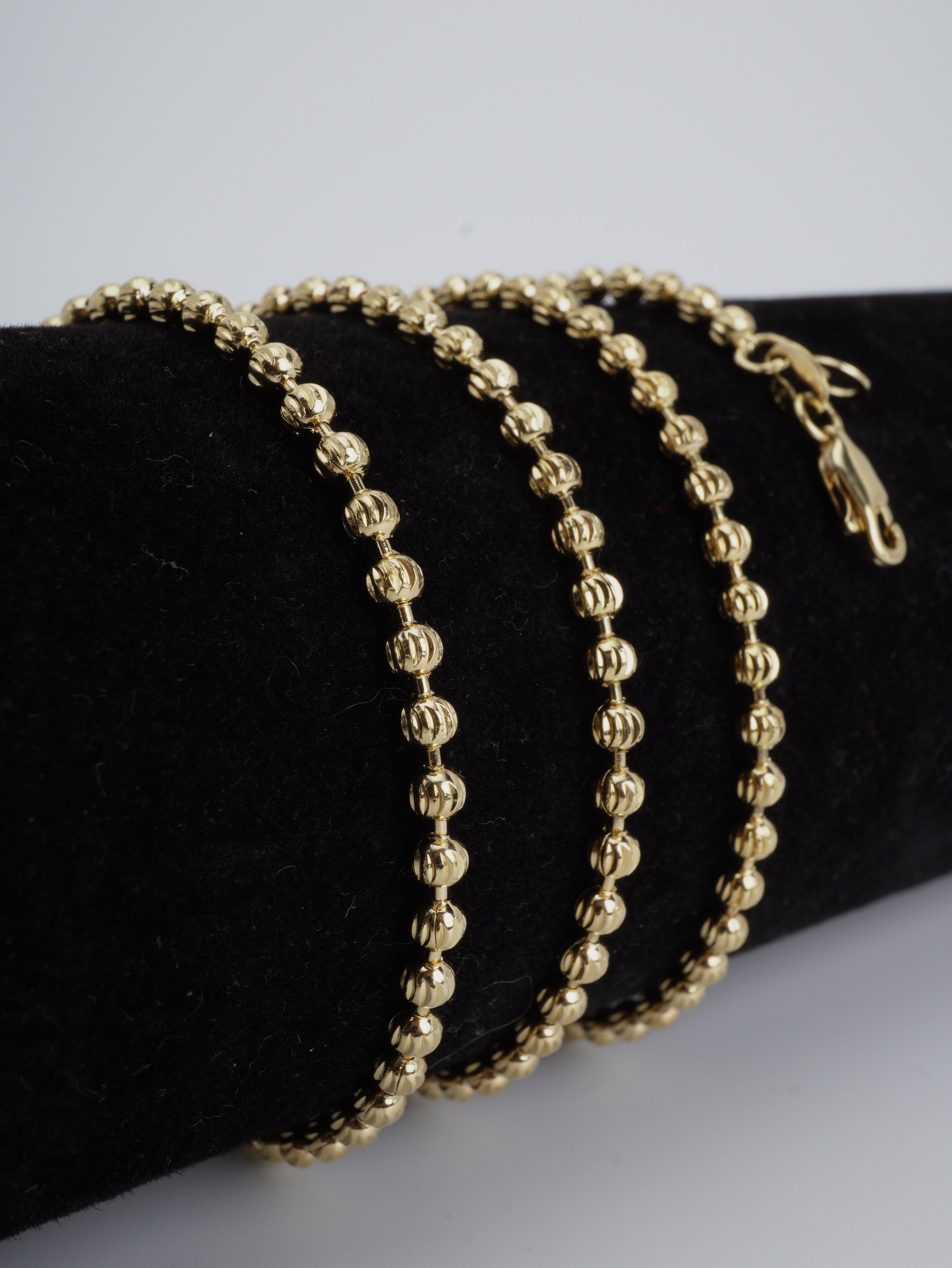 CADENA MILITAR DIAMANTADA 3MM 60CM