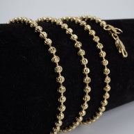 CADENA MILITAR DIAMANTADA 3MM 60CM