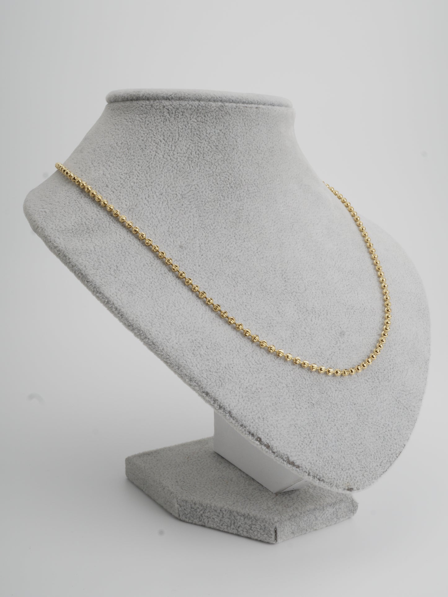 CADENA MILITAR DIAMANTADA 3MM 60CM