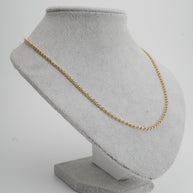 CADENA MILITAR DIAMANTADA 3MM 60CM