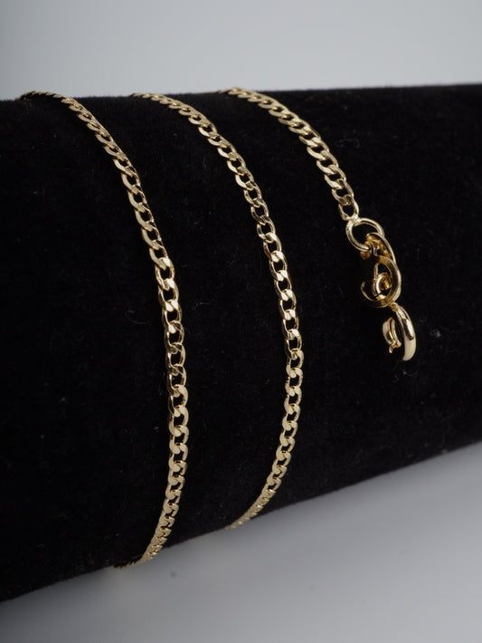 CADENA CUBANA MINI 45CM 2MM