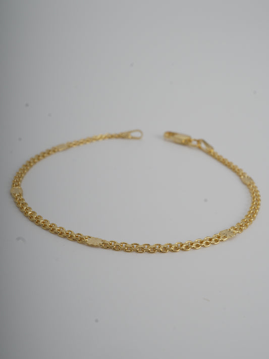 PULSERA CHINA DESTELLOS 2M 18CM Y 20CM