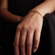 BRAZALETE CIRCON CURVO