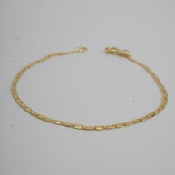PULSERA PLANA ESPEJO 2MM 18CM