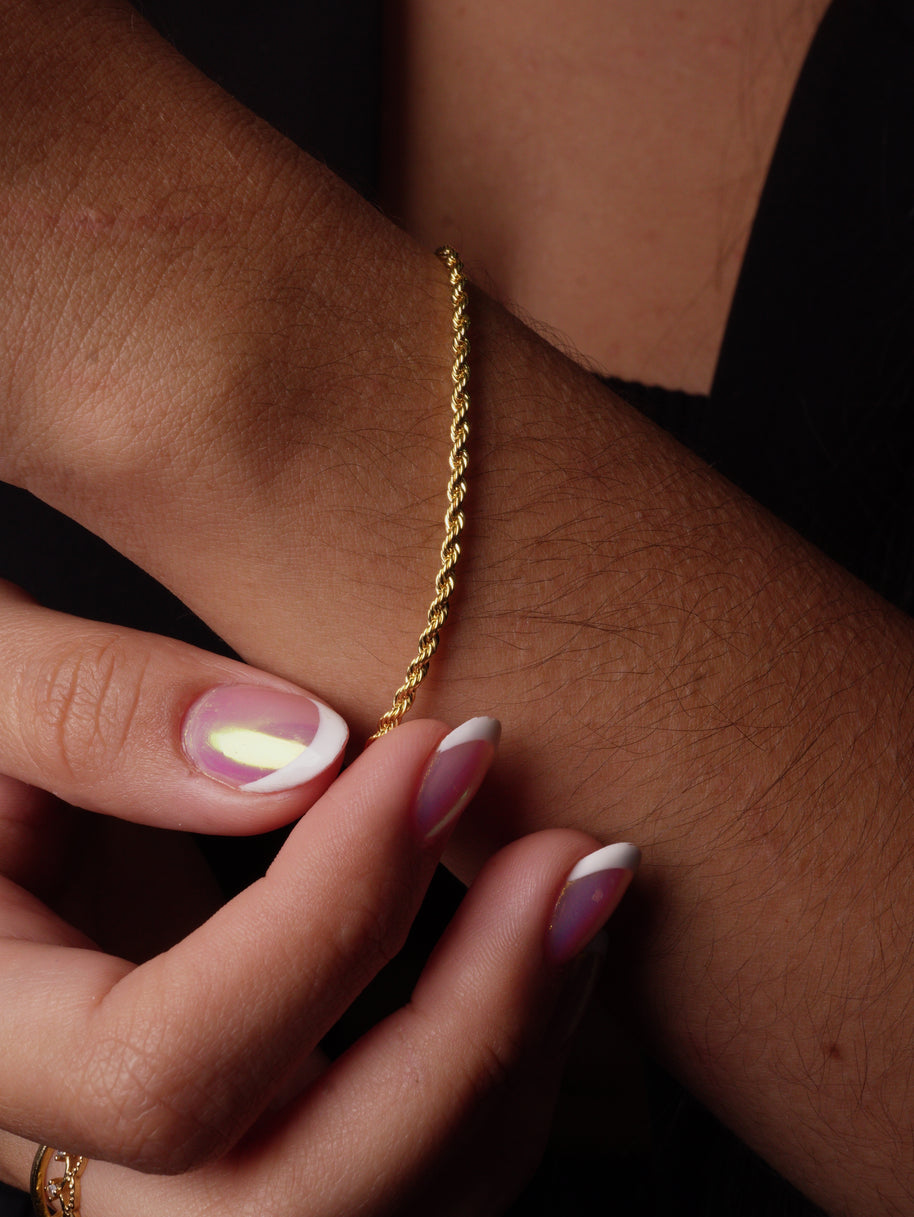 PULSERA LAZO 2MM 19CM