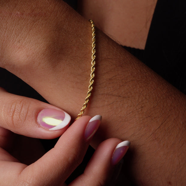 PULSERA LAZO 2MM 18CM