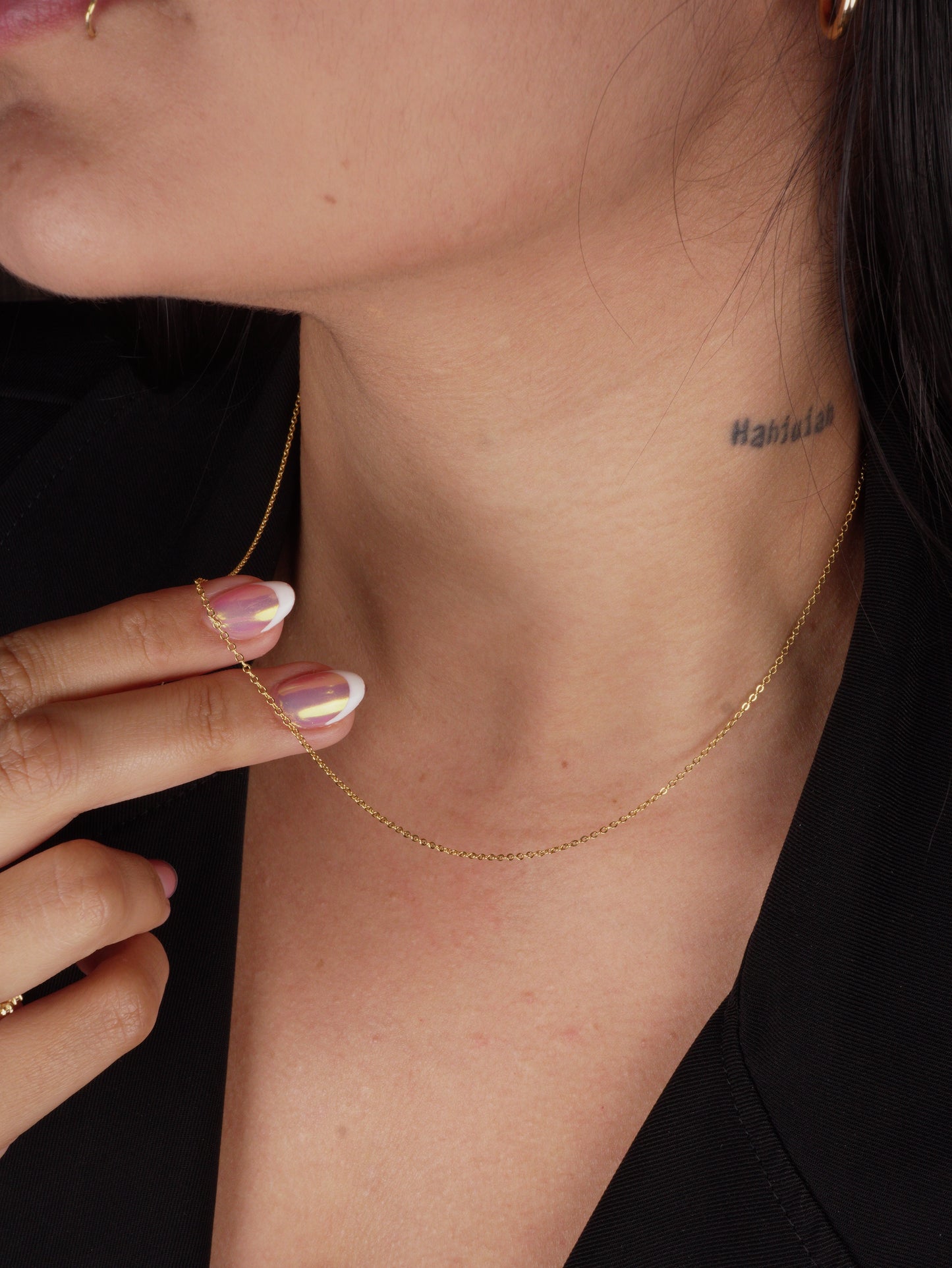 CADENA ROLON MINI 45CM 1MM