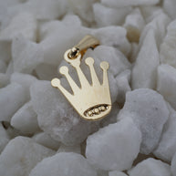 DIJE CORONA ROLEX LISO PEQUEÑO