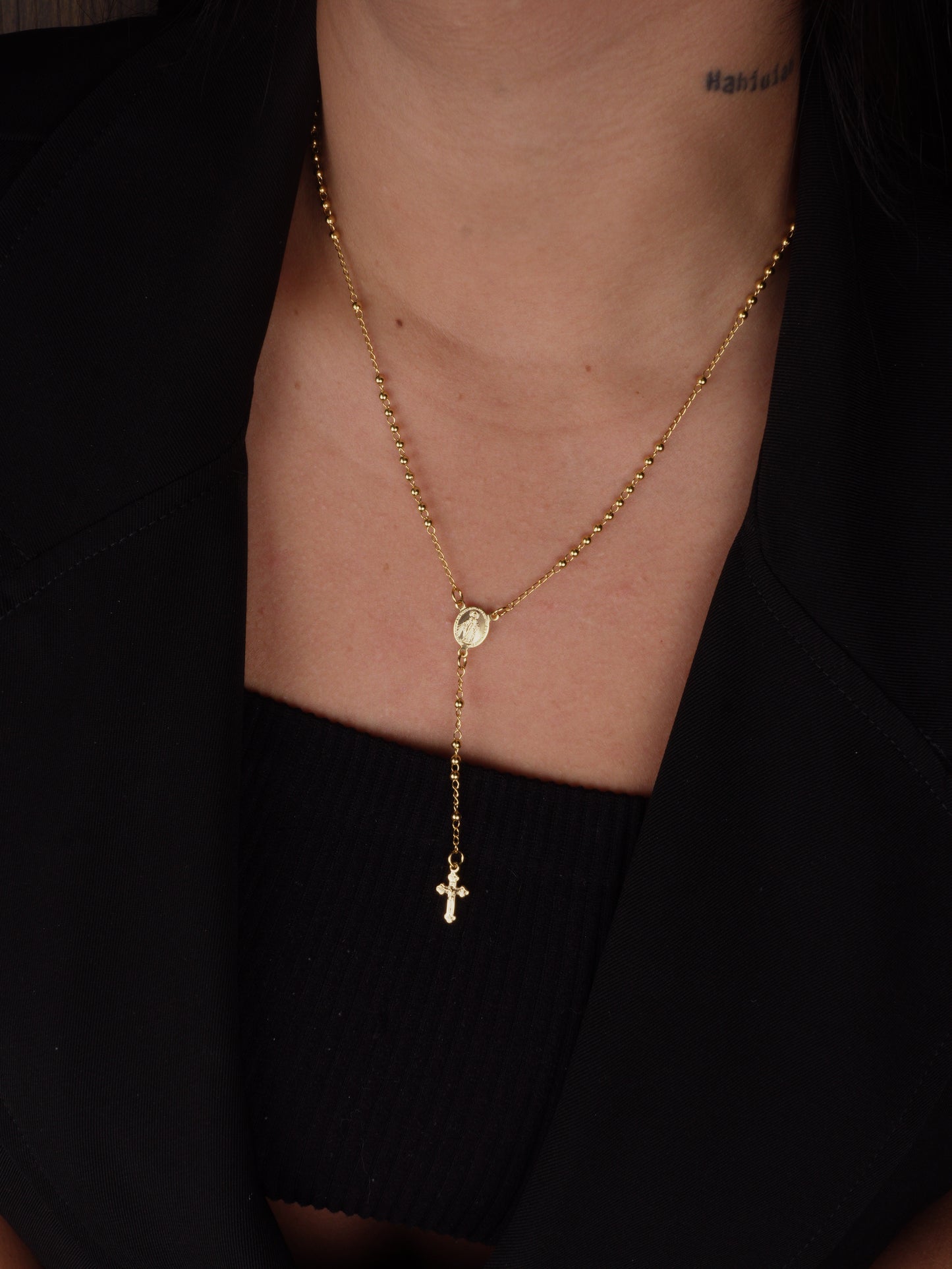 CAMANDULA VIRGEN MILAGROSA 45CM 2,5MM