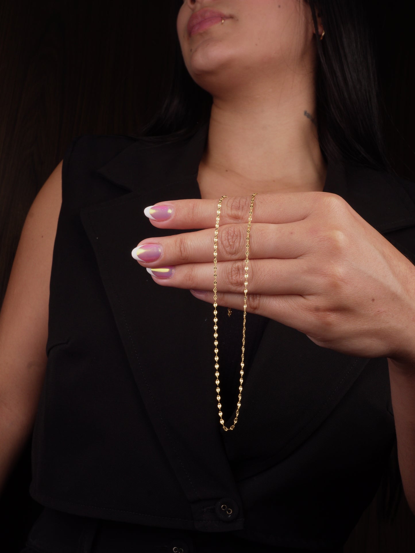 CADENA CRISPETA 45CM 2MM