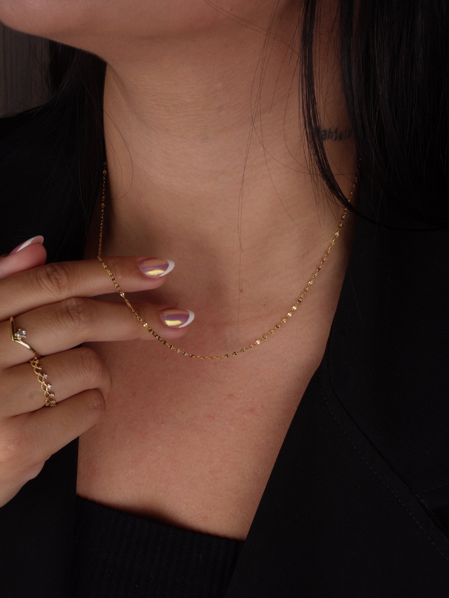 CADENA CRISPETA 45CM 2MM