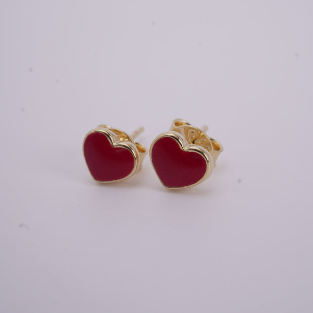 TOPO CORAZON ROSA, VERDE Y ROJA