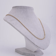 CADENA TENIS 60CM CIROCN BLANCO 2MM