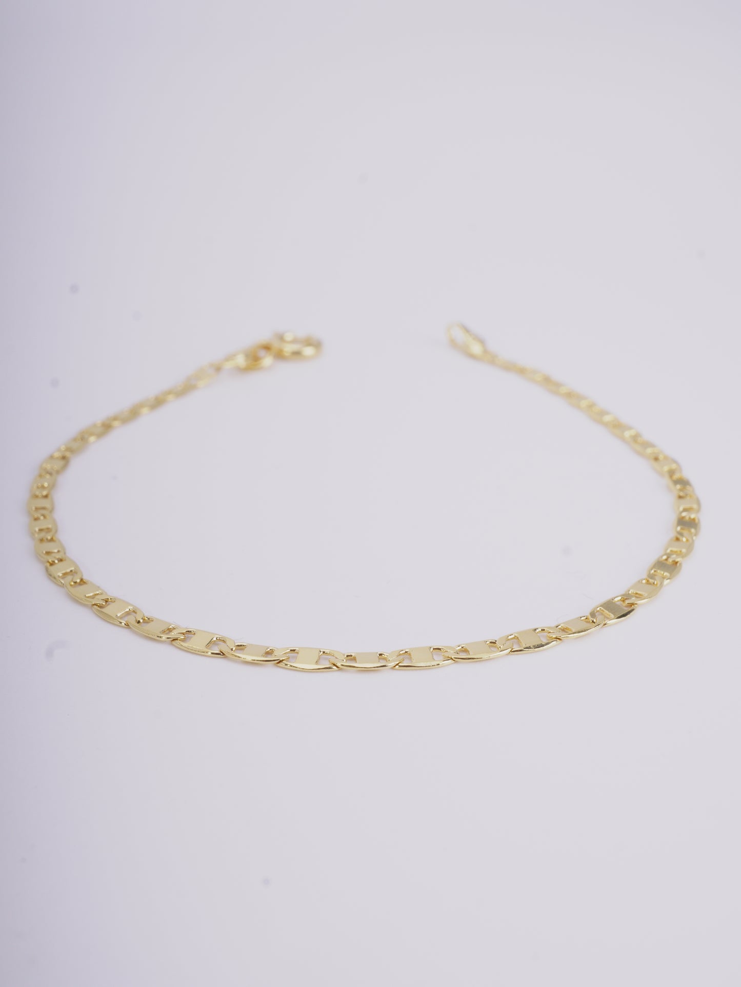 PULSERA PLANA ESPEJO 2.5MM 18CM