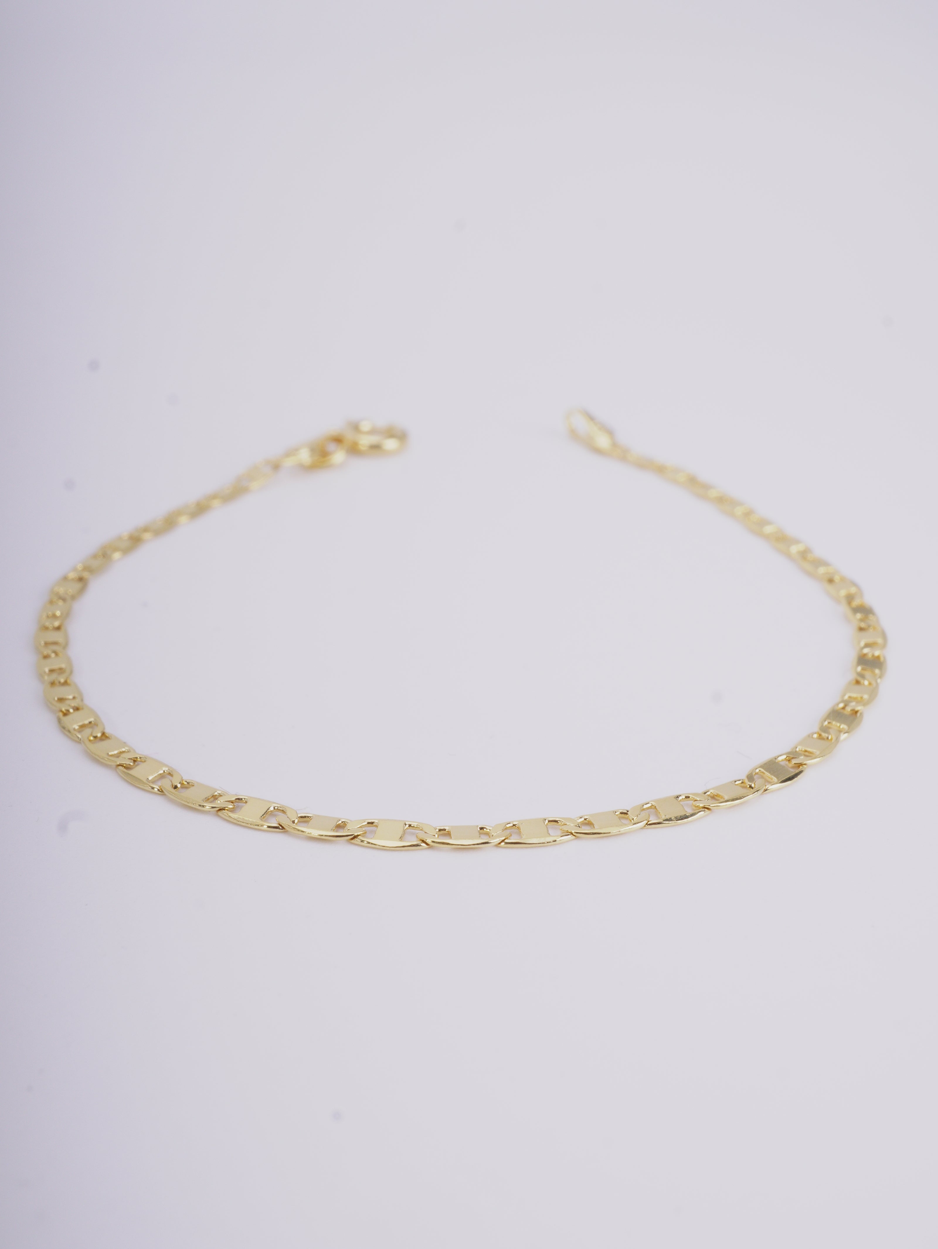 PULSERA PLANA ESPEJO 2.5MM 18CM
