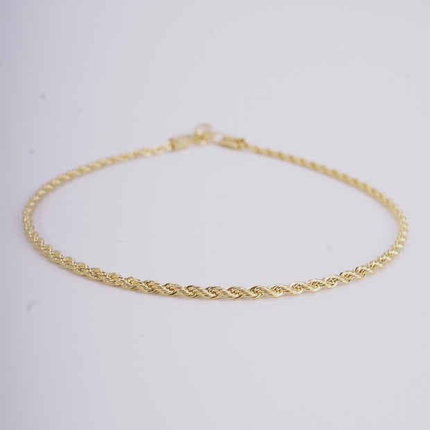 PULSERA LAZO 2MM 18CM