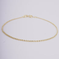 PULSERA MINI MILITAR LISA 1MM 18CM