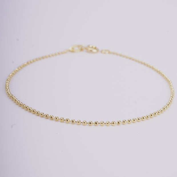 PULSERA MINI MILITAR LISA 1MM 18CM