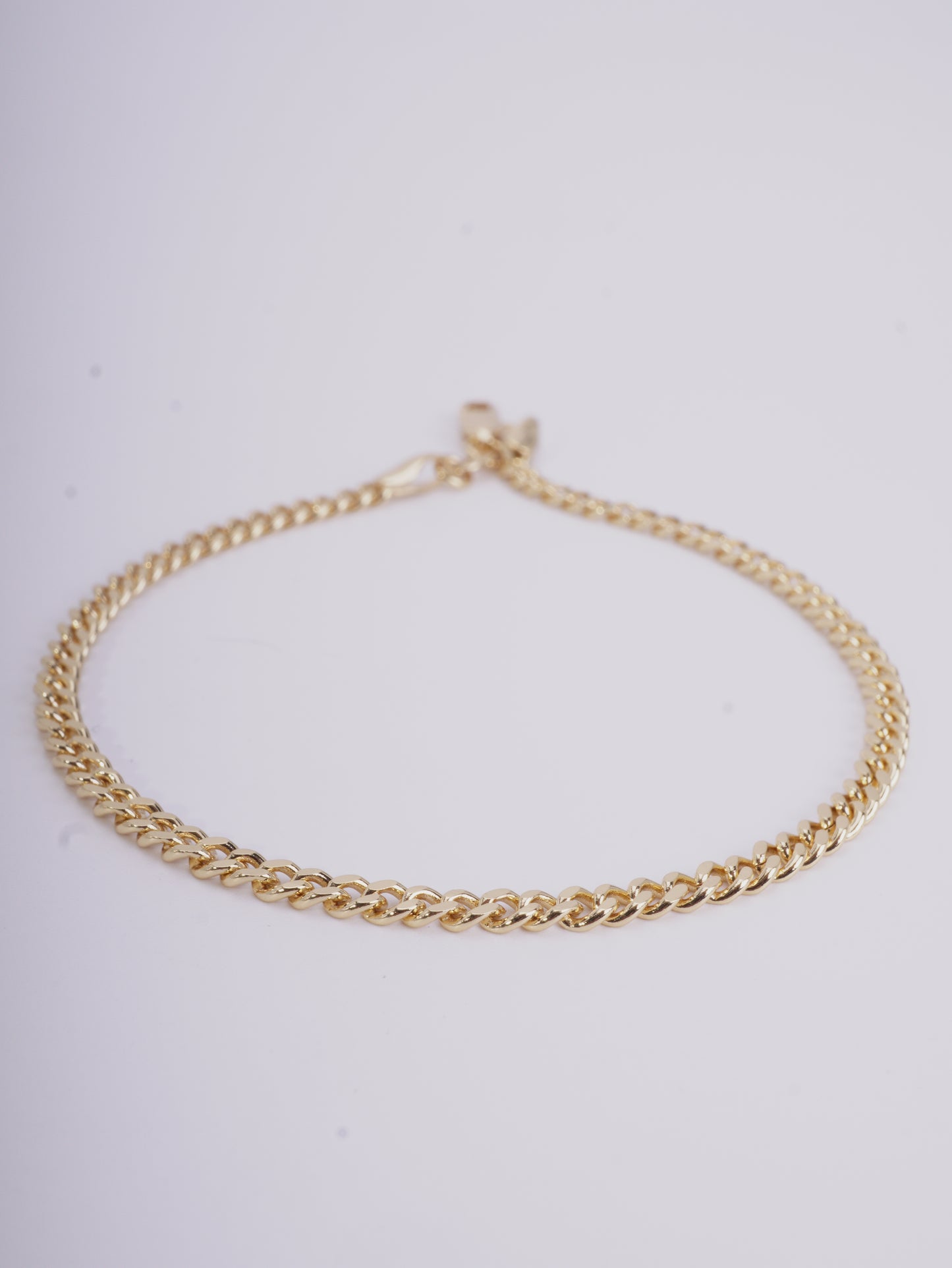 PULSERA 3MM CUBANA 20CM