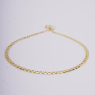 PULSERA CUBANA 3MM 20CM