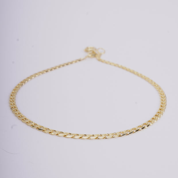 PULSERA CUBANA 3MM 20CM