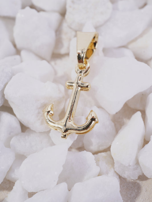 DIJE ANCLA LISO PEQUEÑO