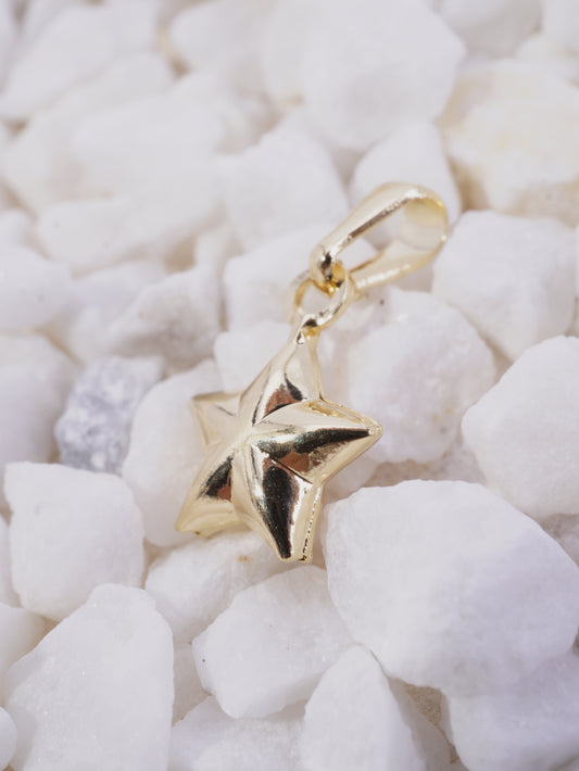 DIJE ESTRELLA LISA SOPLADA