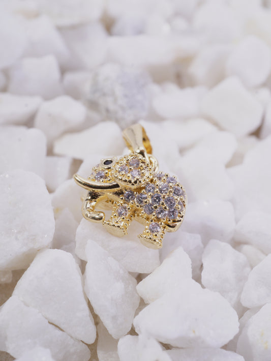 DIJE ELEFANTE CON CIRCONES