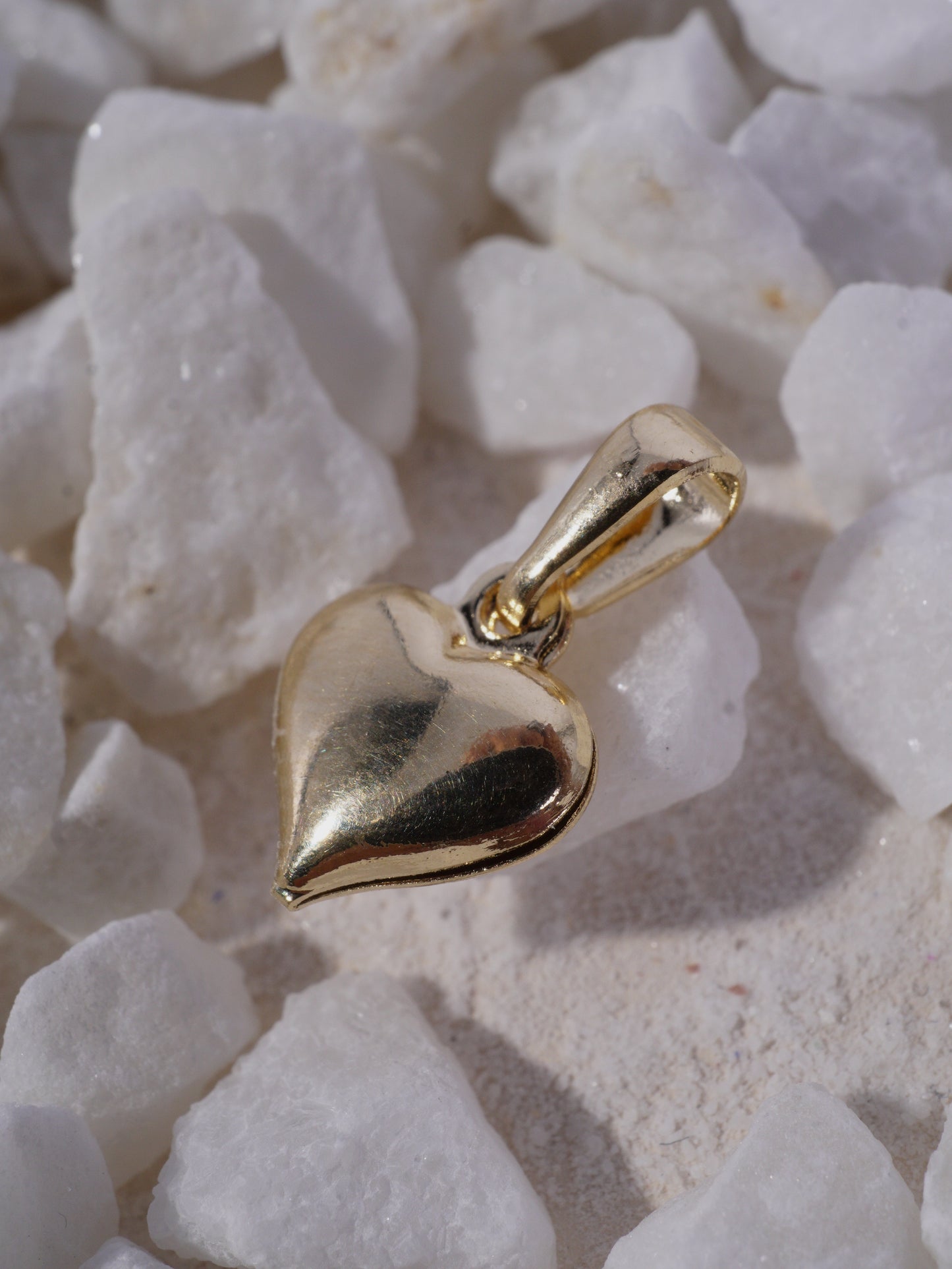 DIJE CORAZON SOPLADO PEQUEÑO