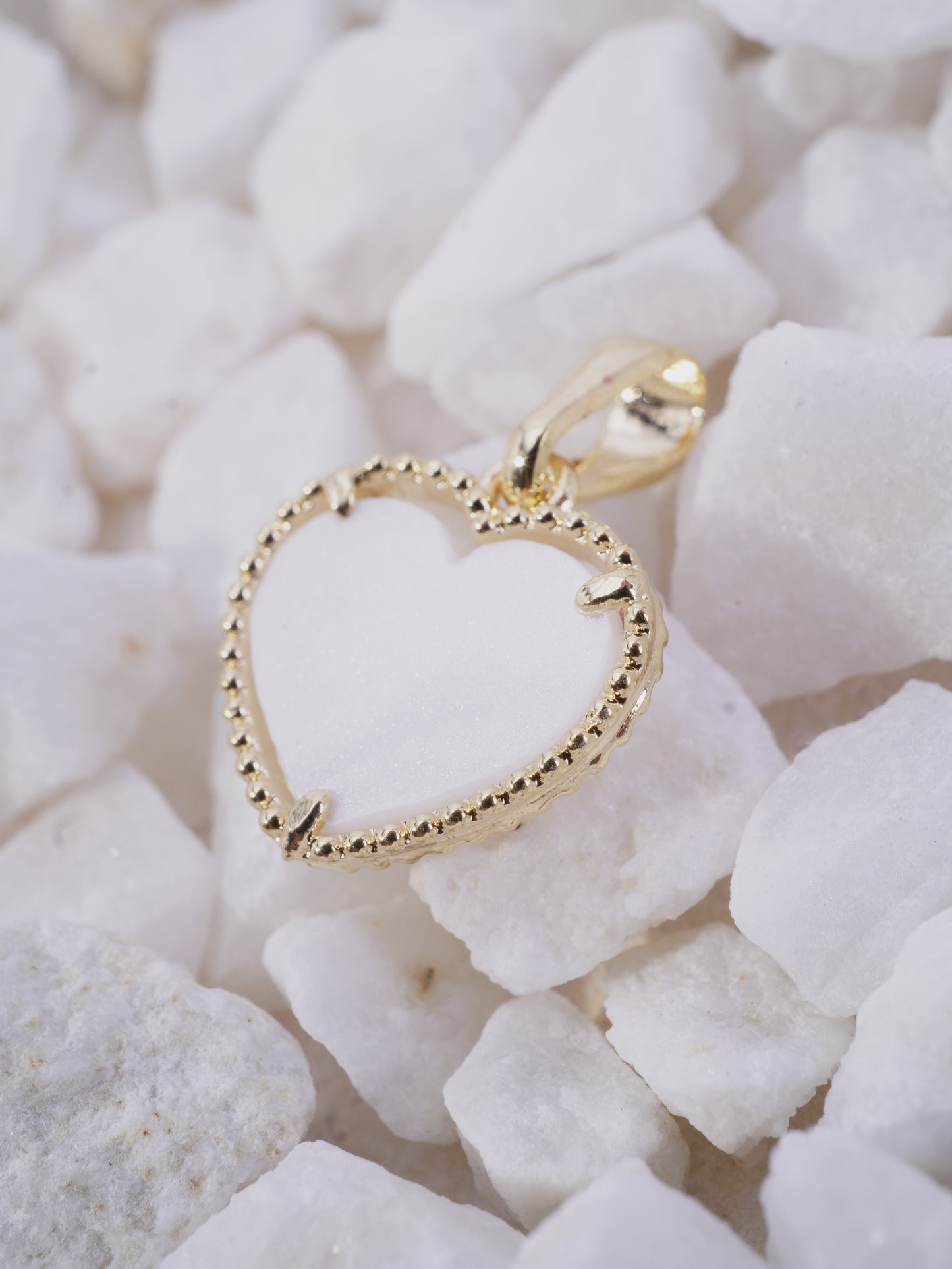 DIJE CORAZON BORDE DIAMANTADO B,V,N,T