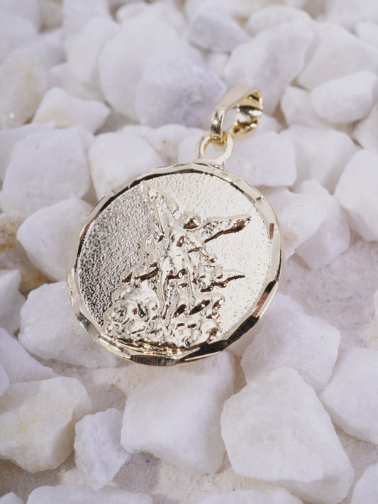 DIJE MEDALLA SAN MIGUEL REDONDO