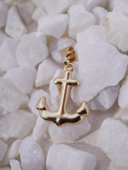 DIJE ANCLA SILUETA LISA