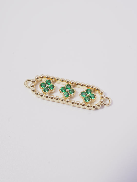 HERRAJE PLACA TREBOL X3