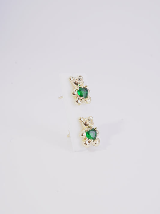 TOPO OSO CIRCON CORAZON VERDE