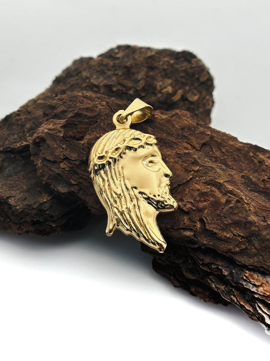 DIJE ROSTRO PERFIL CRISTO