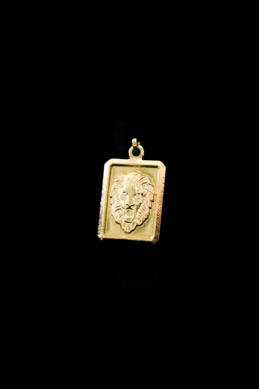 DIJE MEDALLA LEON 1CM 1,5CM