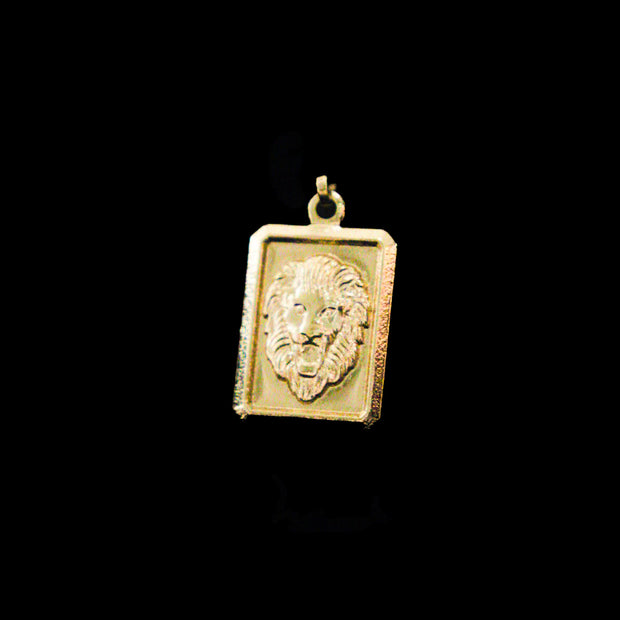 DIJE MEDALLA LEON 1CM 1,5CM