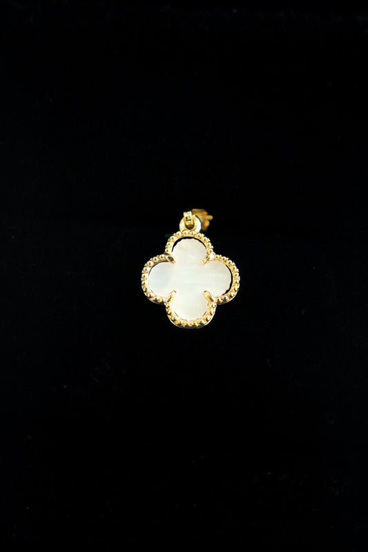 DIJE VAN CLEEF PEQUEÑO BLANCO, NEGRO Y ROJO